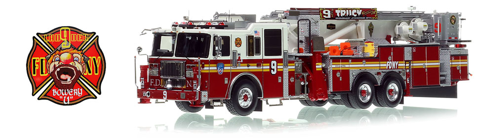 Order your FDNY Seagrave 95' Tower Ladder 9 today!