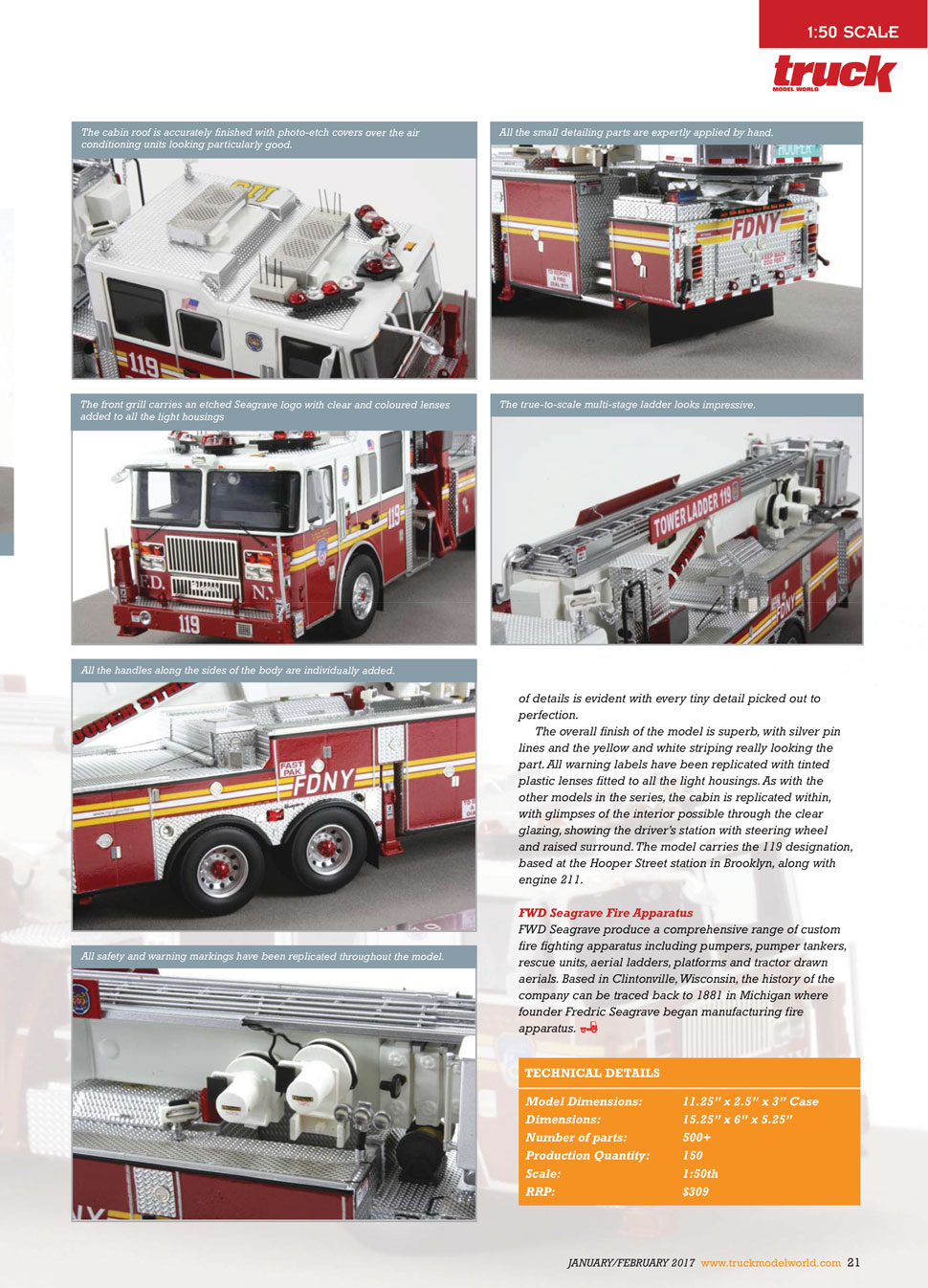 As seen in Truck Model World, U.K. magazine