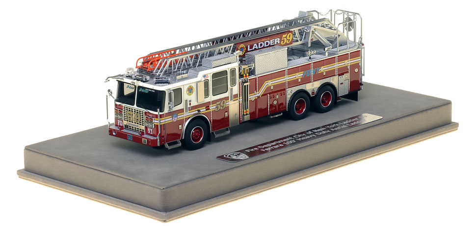 E068l FDNY Yankee Bombers Ladder 49, Highbridge, Bronx, New York