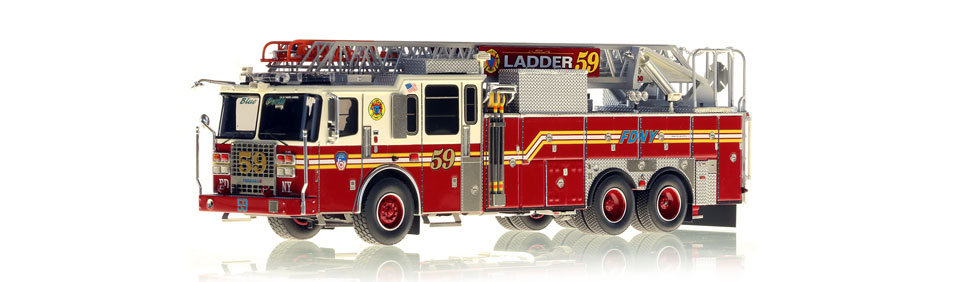 E068l FDNY Yankee Bombers Ladder 49, Highbridge, Bronx, New York