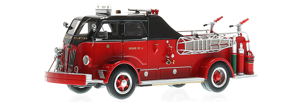 Each CFD Autocar Squad 4 features museum grade precision and accuracy.