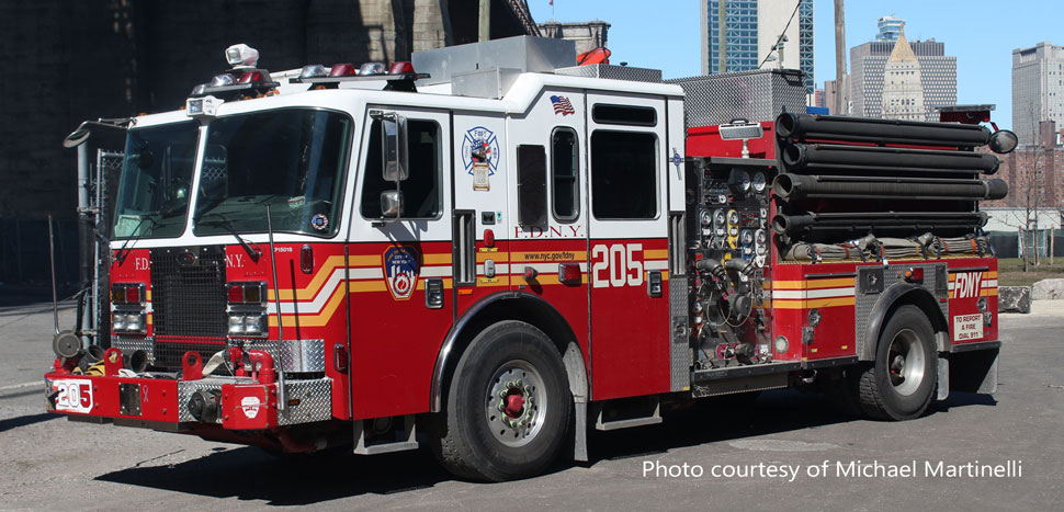 FDNY KME Engine 205 courtesy of Michael Martinelli