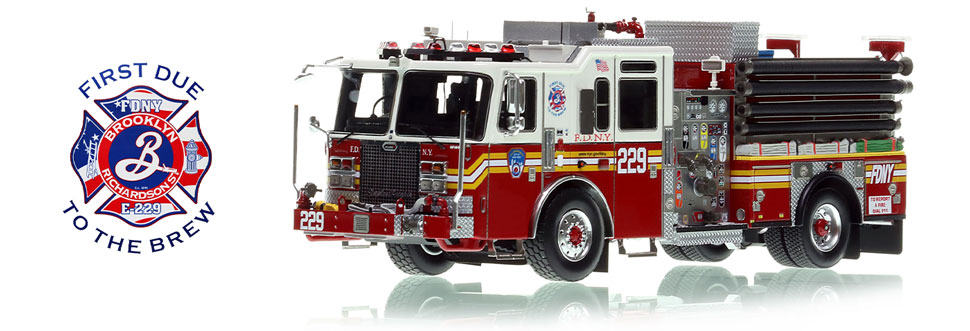 Order your FDNY 2016 KME Severe Service Engine 229 today!