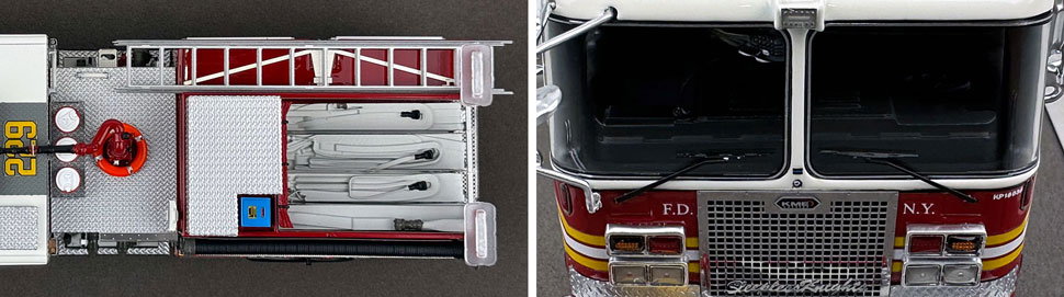 FDNY KME Engine 229 1:50 scale model close up pictures 13-14