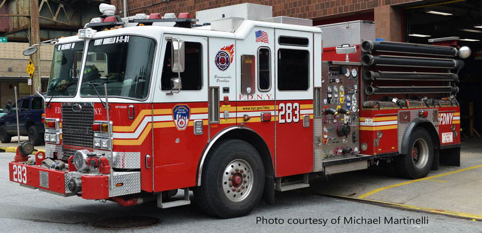 FDNY KME Engine 283 courtesy of Michael Martinelli