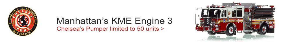 Order your FDNY 2016 KME Severe Service Engine 3 today!