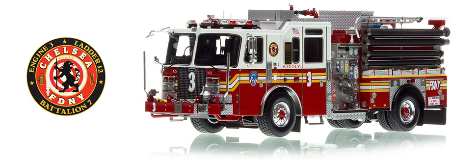 Order your FDNY 2016 KME Severe Service Engine 3 today!