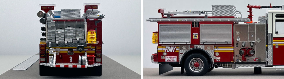 FDNY KME Engine 3 1:50 scale model close up pictures 9-10