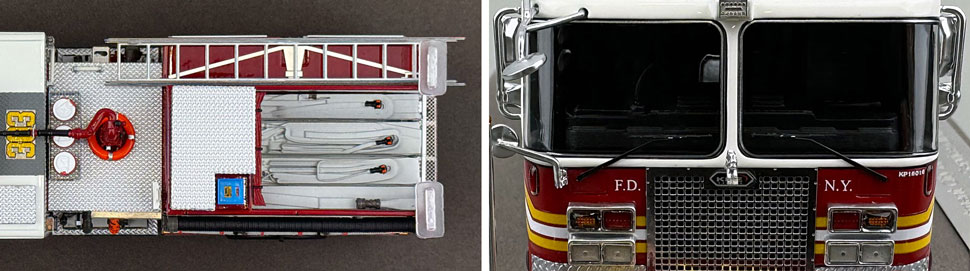FDNY KME Engine 303 1:50 scale model close up pictures 13-14