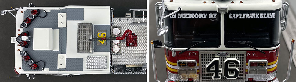 1:50 scale FDNY KME Engine 46 close up pictures 13-14