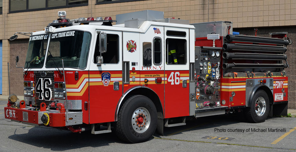 Fire Replicas FDNY Engine 46 Scale Model