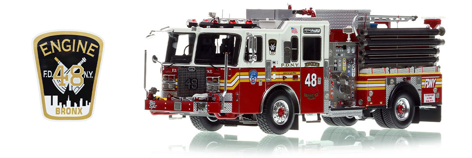 Order your FDNY 2015 KME Severe Service Engine 48 today!