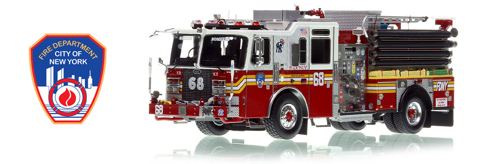 Order your FDNY 2016 KME Severe Service Engine 68 today!