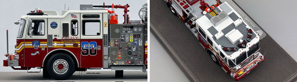 FDNY KME Engine 90 1:50 scale model close up pictures 5-6