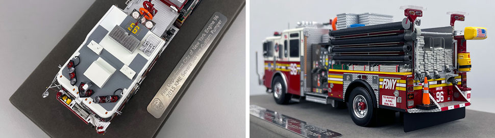 1:50 scale FDNY KME Engine 96 close up pictures 7-8