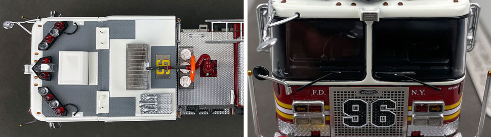 1:50 scale FDNY KME Engine 96 close up pictures 13-14