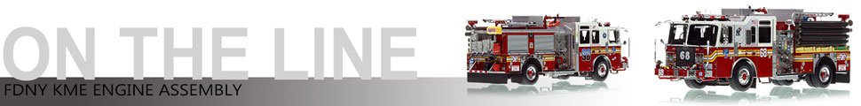 FDNY KME Engine scale model assembly pictures