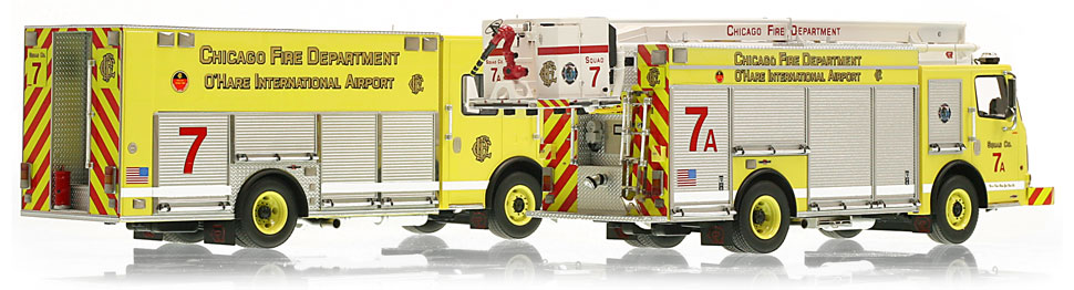 Each CFD Squad 7 is hand-crafted using over 400 parts