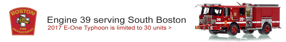 Order your Boston 2017 E-One Typhoon Engine 39 today!