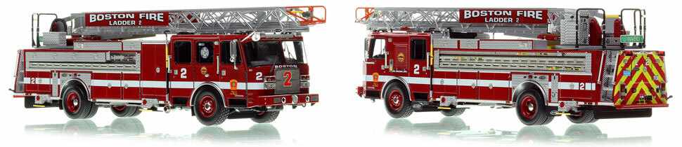 Boston's E-One Ladder 2 is hand-crafted and intricately detailed.