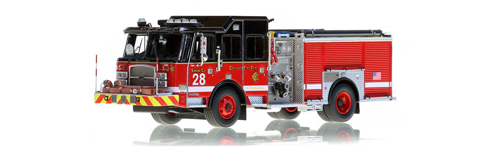 Chicago Engine 28 features museum grade accuracy.