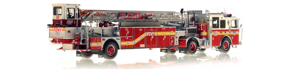 Fire Replicas FDNY Ladder 118 Scale Model