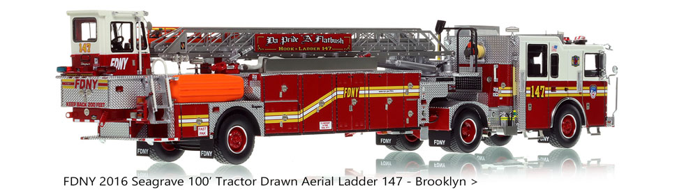 Fire Replicas FDNY Ladder 118 Scale Model