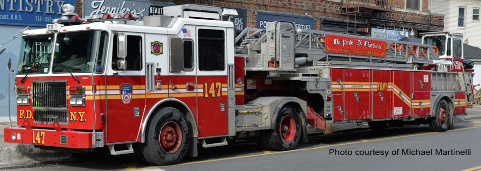 FDNY Ladder 147 courtesy of Michael Martinelli