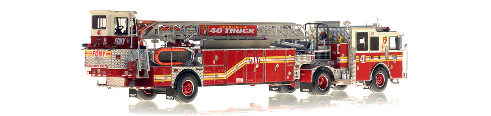Production of FDNY Ladder 40 is limited to 50 units.