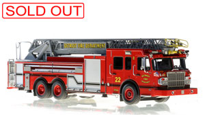Detroit Ladder 22 sells out in 48 hours. - Fire Replicas