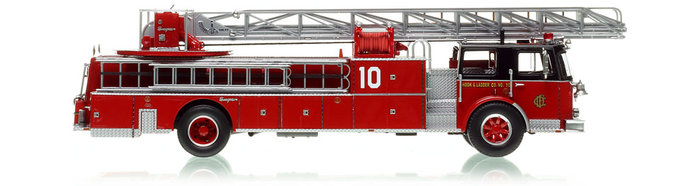 Order your Chicago 1970 Seagrave 100' Ladder - H&L Co. 10 today!