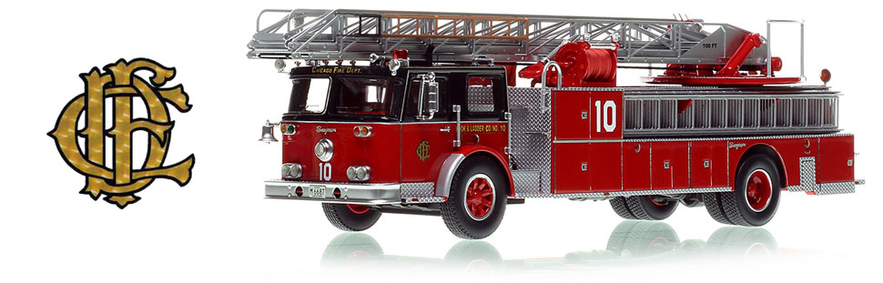 Order your Chicago 1970 Seagrave 100' Ladder - H&L Co. 10 today!