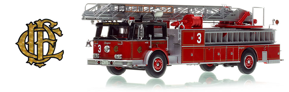 Order your Chicago 1969 Seagrave 100' Ladder - H&L Co. 3 today!