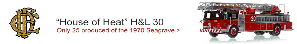 Order your Chicago 1970 Seagrave 100' Ladder - H&L Co. 30 today!