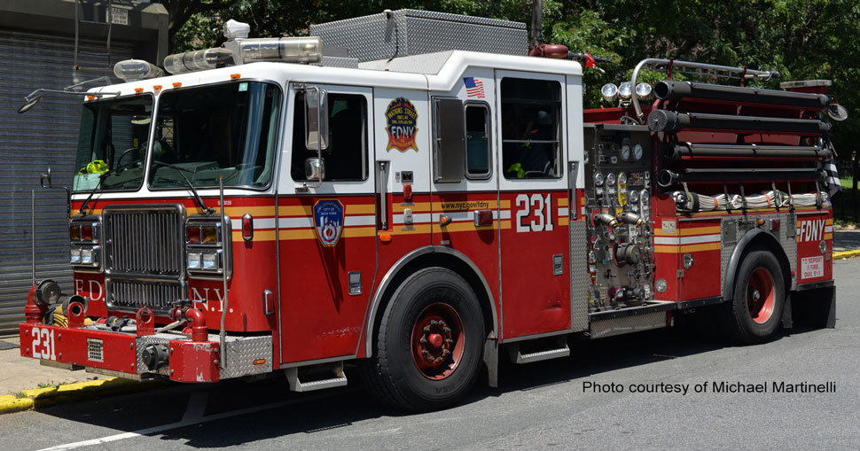 Fire Replicas FDNY Seagrave Engine 245 - Brooklyn Scale Model