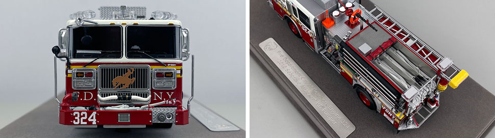 1:50 scale FDNY Seagrave Engine 324 close up pictures 1-2