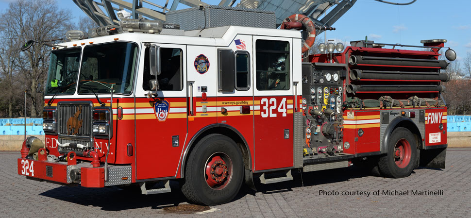 FDNY Seagrave Engine 324 courtesy of Michael Martinelli