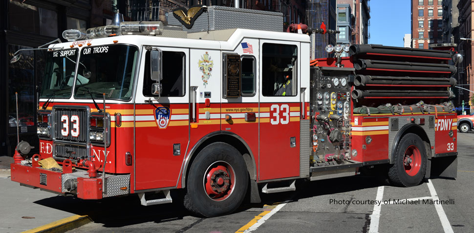 FDNY Seagrave Engine 33 courtesy of Michael Martinelli