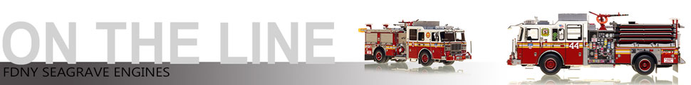 Fire Replicas FDNY Seagrave Engine 245 - Brooklyn Scale Model