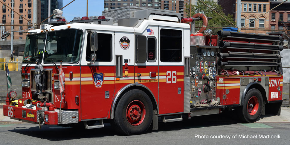 FDNY Seagrave HP Engine 26 courtesy of Michael Martinelli