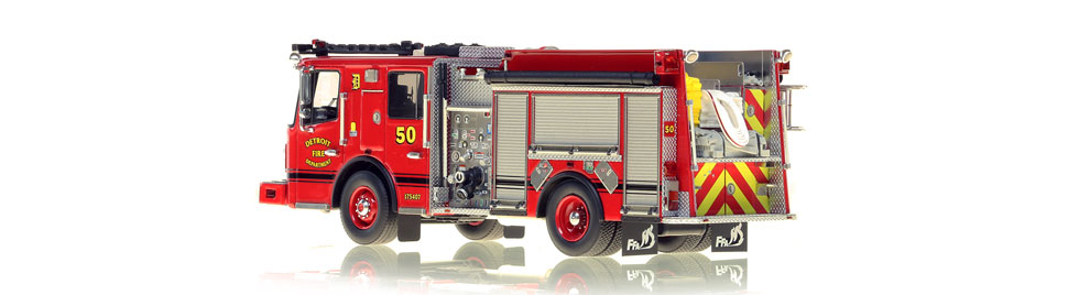 Production of Detroit Engine 50 is limited to 50 units.