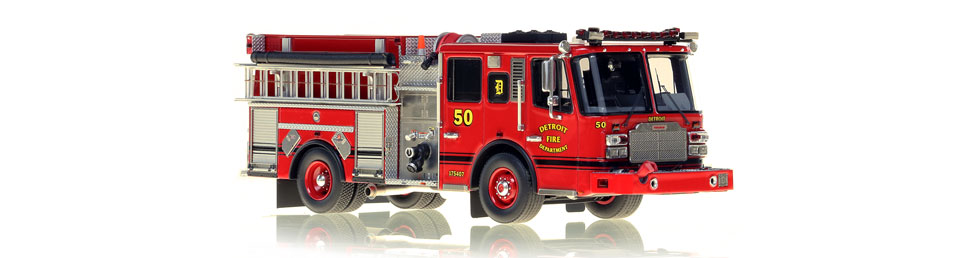 Detroit Engine 50 features hundreds of stainless steel parts.