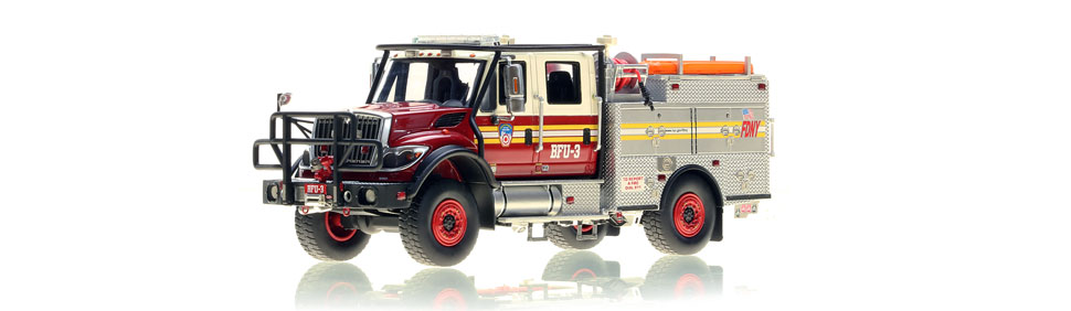 FDNY BFU 3 features razor sharp detail