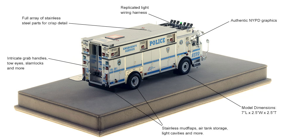 NYPD ESS 1 features and specifications