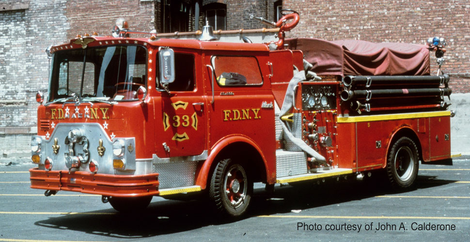 FDNY Engine 33 courtesy of John A. Calderone