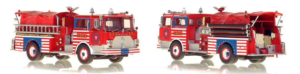 Take home a classic Mack...FDNY's 1970 Mack CF Bicentennial Engine 9