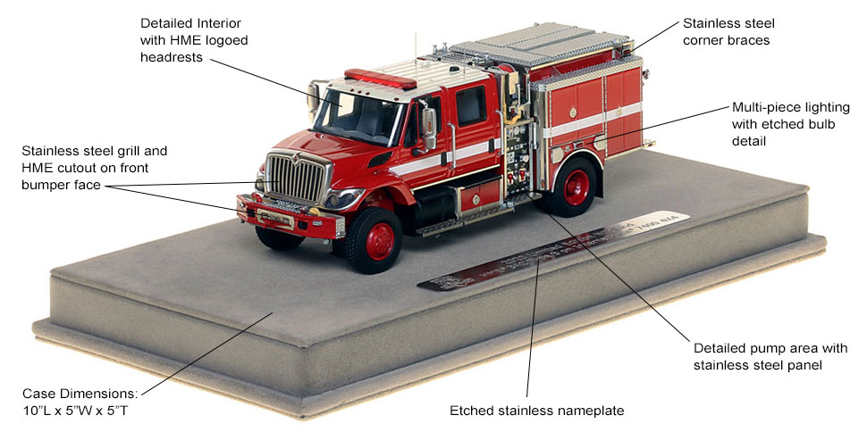 Specs and features of the 2020 Limited Edition Wildland Pumper