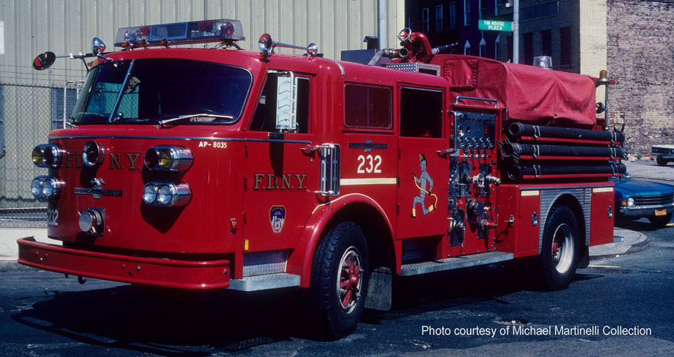 FDNY Engine 232 courtesy of Michael Martinelli Collection