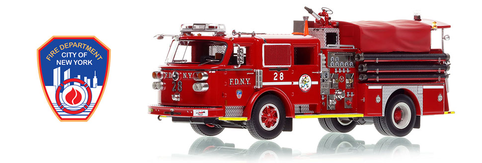 American LaFrance scale models by Fire Replicas