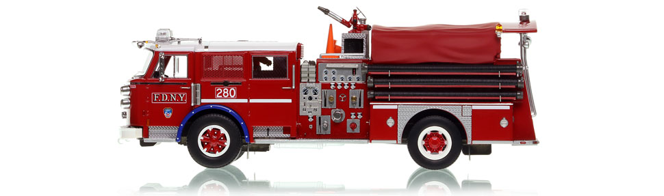 FDNY's 1980 American LaFrance Engine 280 in Brooklyn